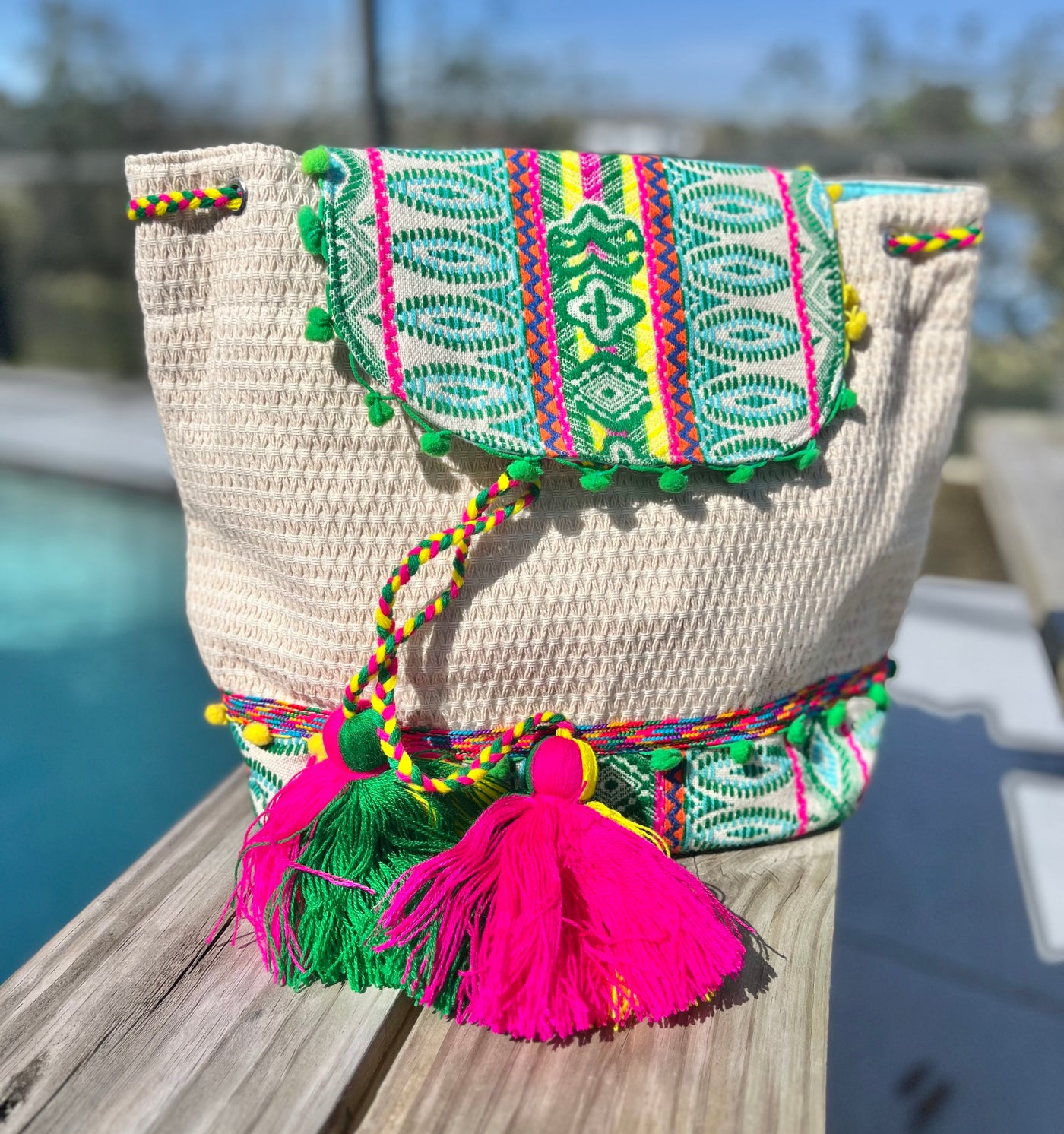 Tan Beaded Purse Strap – The Lucky Turtle Boutique