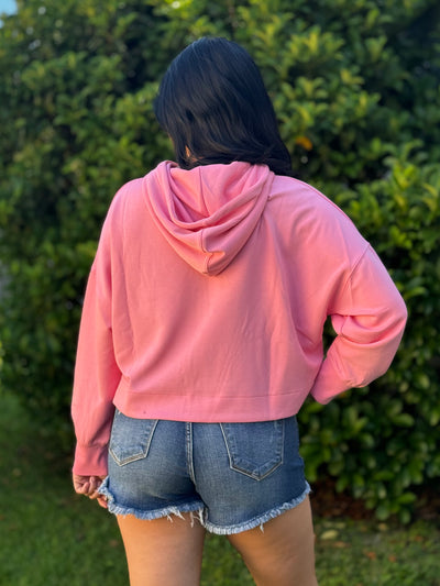 Super Soft Cropped Hoodie For Spring By Simply Southern