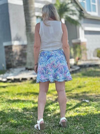 The Clara Skort By Simply Southern - Watercolor