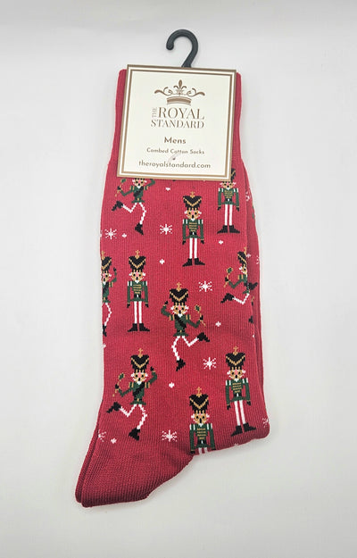 Holiday Family Loungewear By The Royal Standard - Dancing Nutcracker - Men's Socks