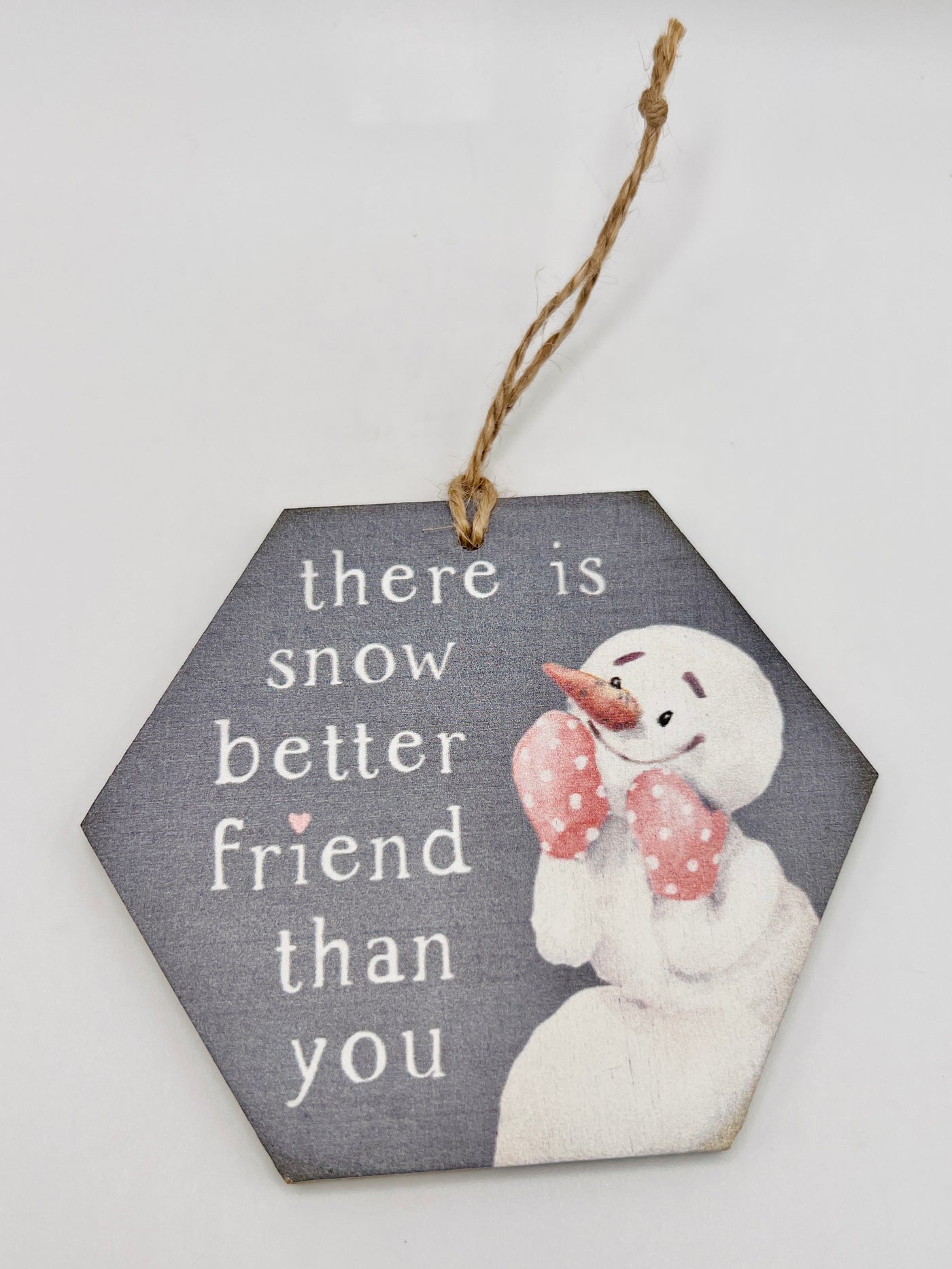 Winter Holiday Decor By Sincere Surroundings - Ornament - Snow Better Friend