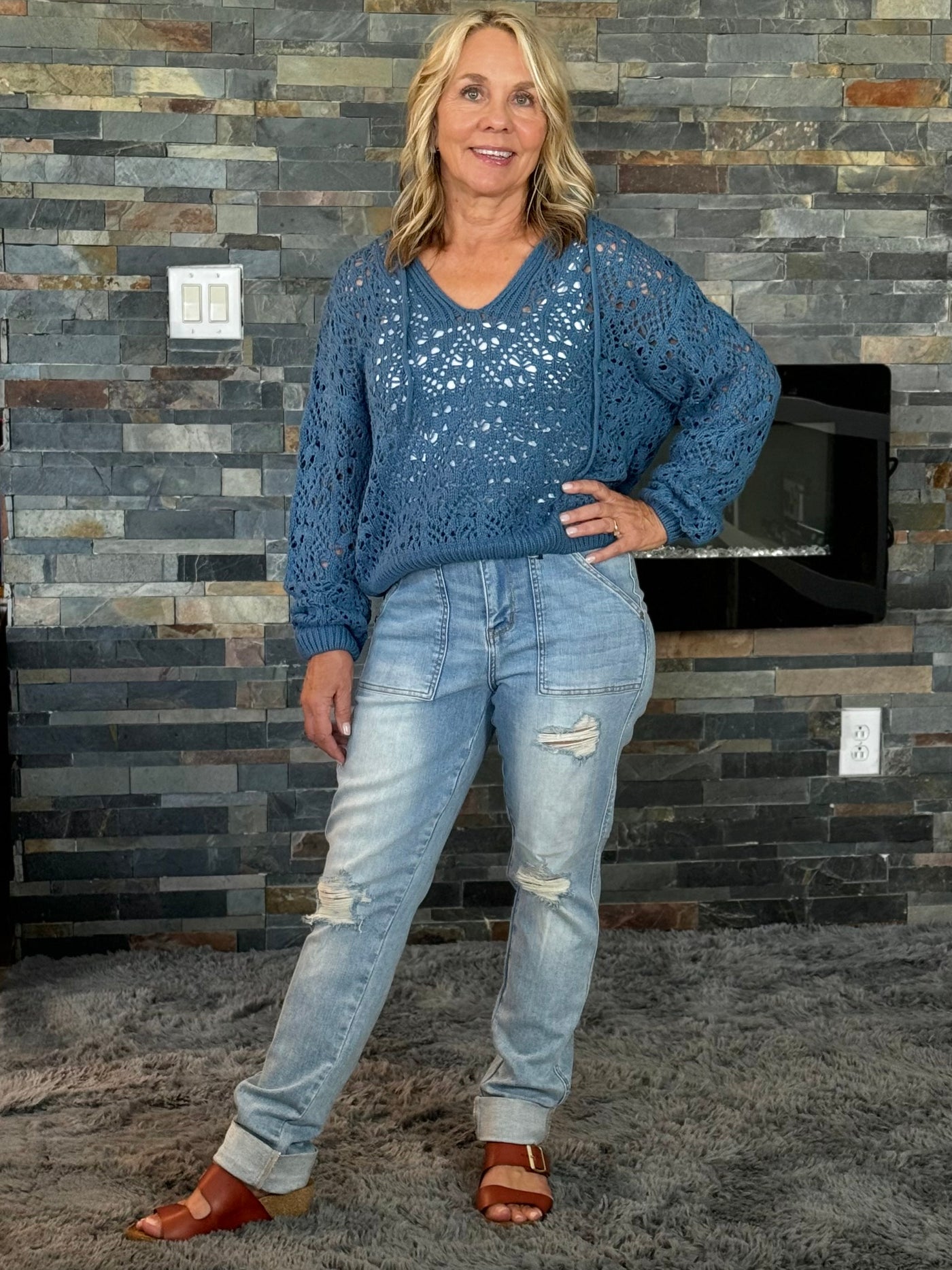 Weekend Getaway Boyfriend Jeans By Judy Blue