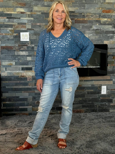 Weekend Getaway Boyfriend Jeans By Judy Blue