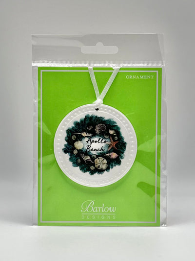 Gifts By Barlow Designs - Ornament - Pine Wreath