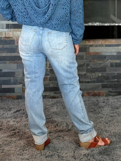 Weekend Getaway Boyfriend Jeans By Judy Blue