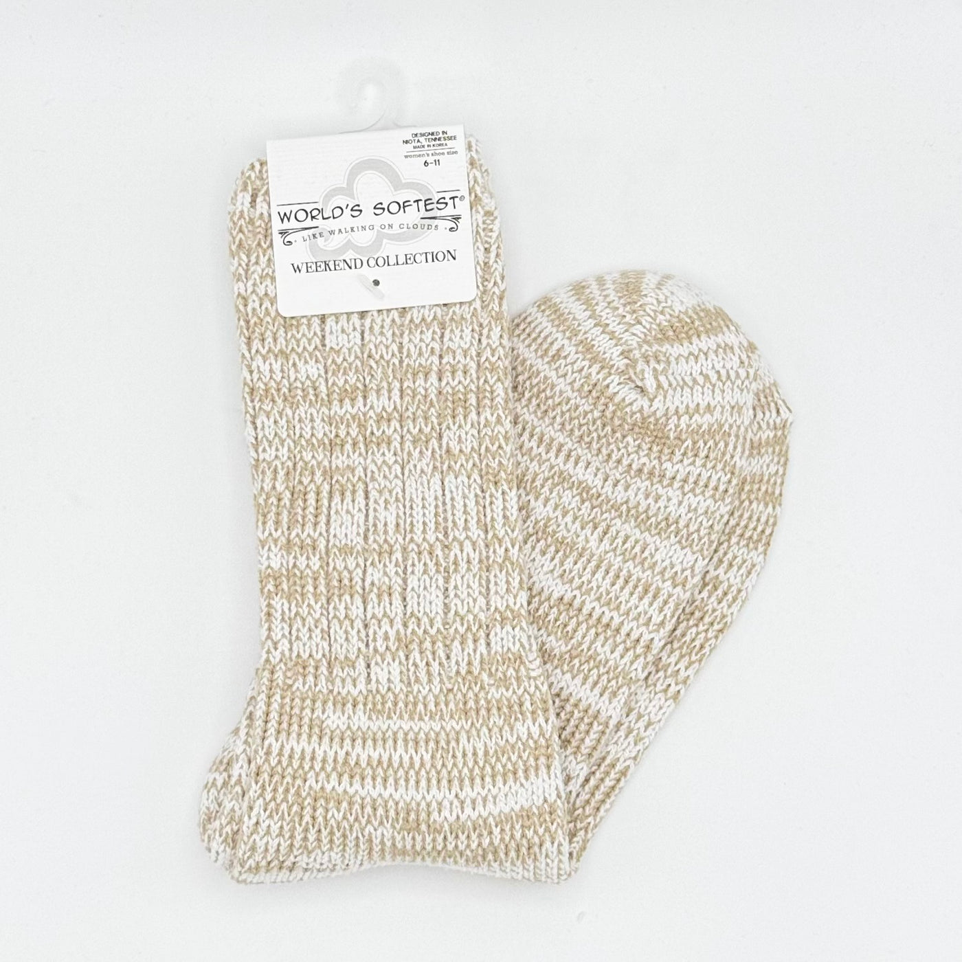 World's Softest Sock Weekend Collection - Mushroom