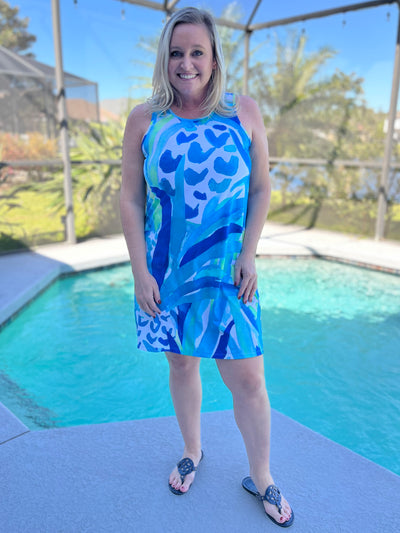Tank Dress In Painted Pineapple By Capelton Road