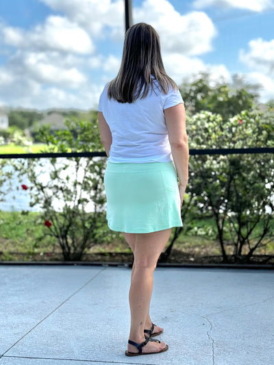 It's Your Serve Skort In Mint