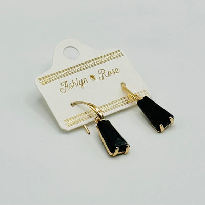 Jewelry By Southern Grace - Making Wishes Black Drop Earrings