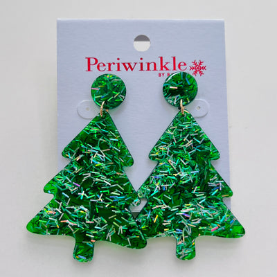 Holiday Collection by Periwinkle - Resin Glitter Trees