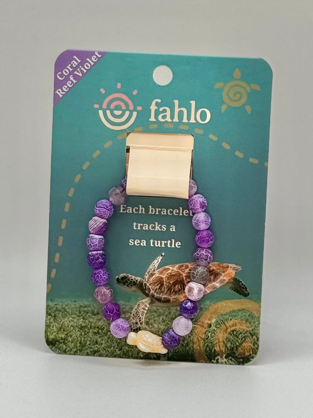 Fahlo - Sea Turtle - Coral Reef Violet