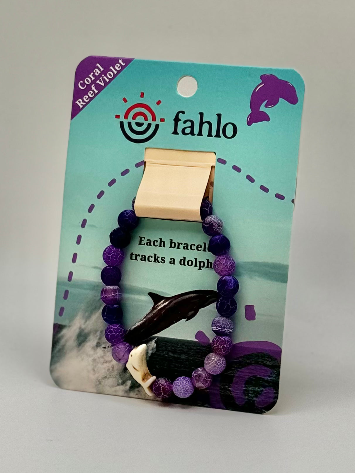 Fahlo - Dolphin - Coral Reef Violet