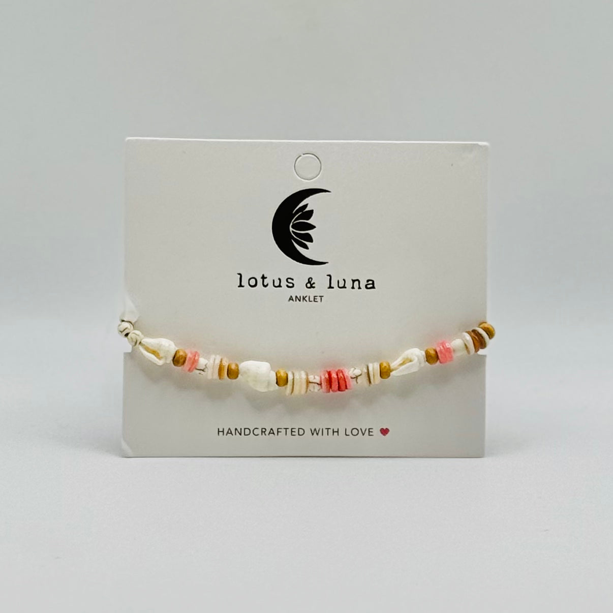 Lotus & Luna - Beachcomber Anklet - Tigertail