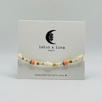 Lotus & Luna - Beachcomber Anklet - Somerset