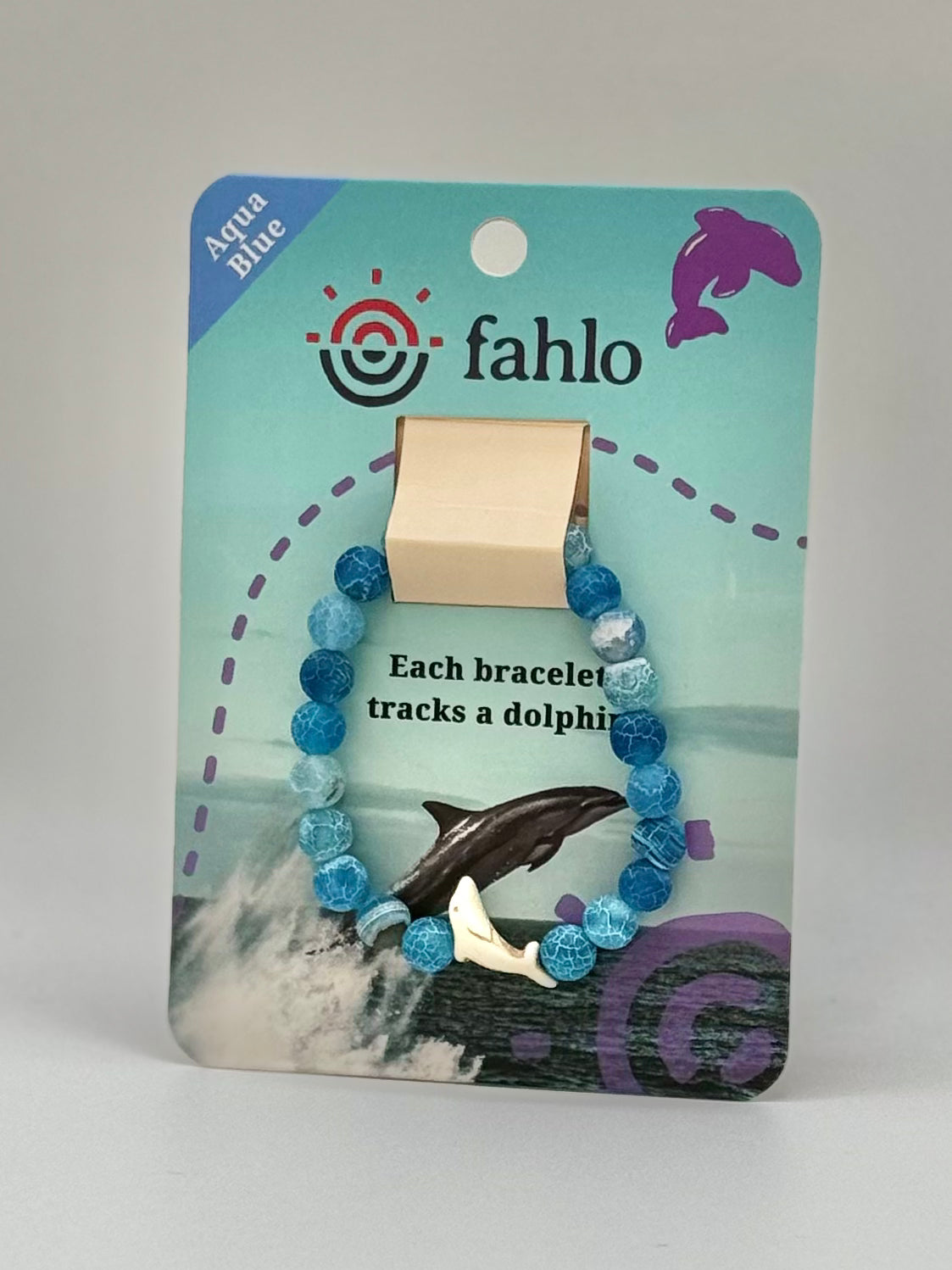 Fahlo - Dolphin - Aqua Blue