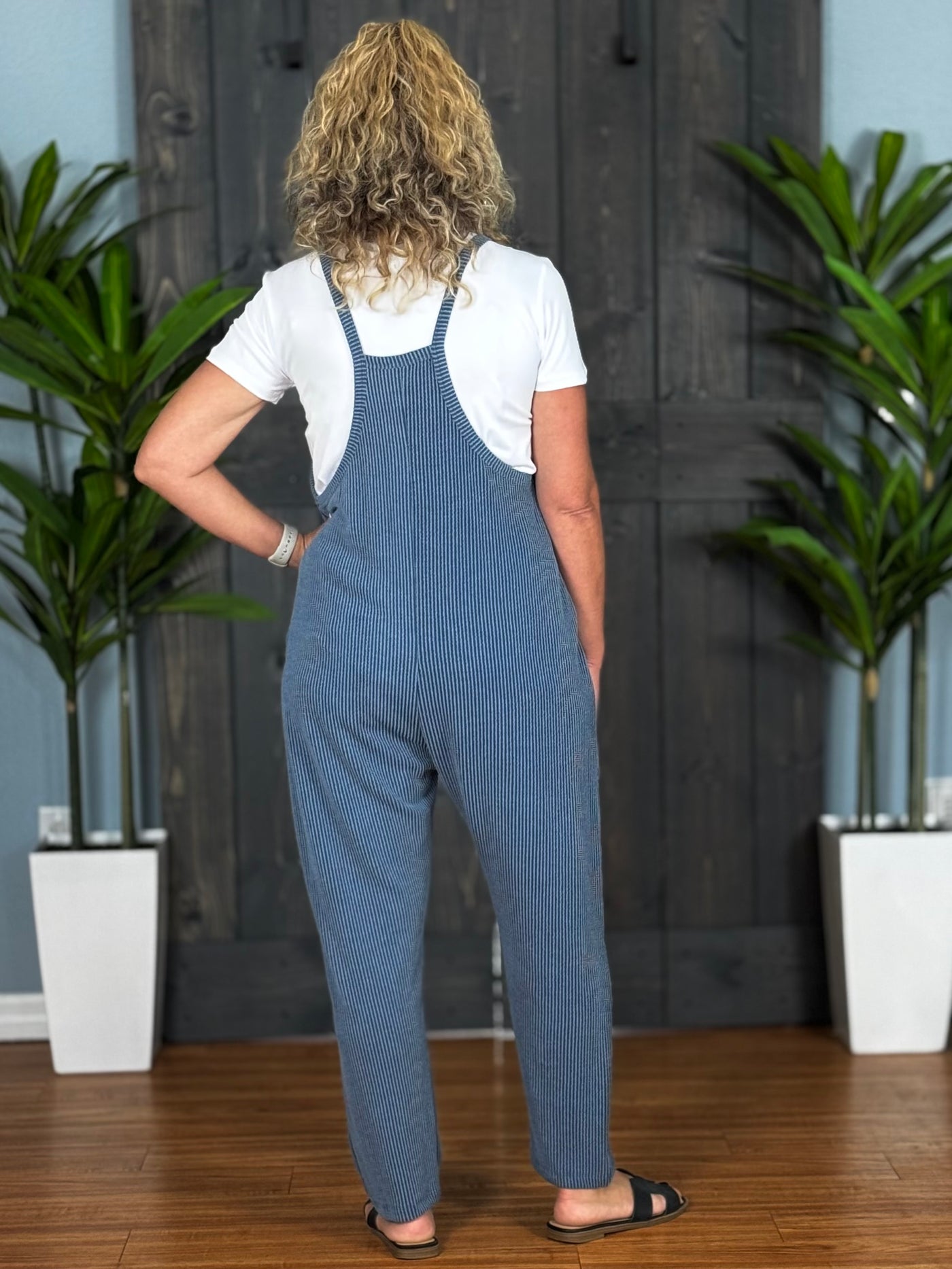 Casually Cool Jumpsuit - Navy