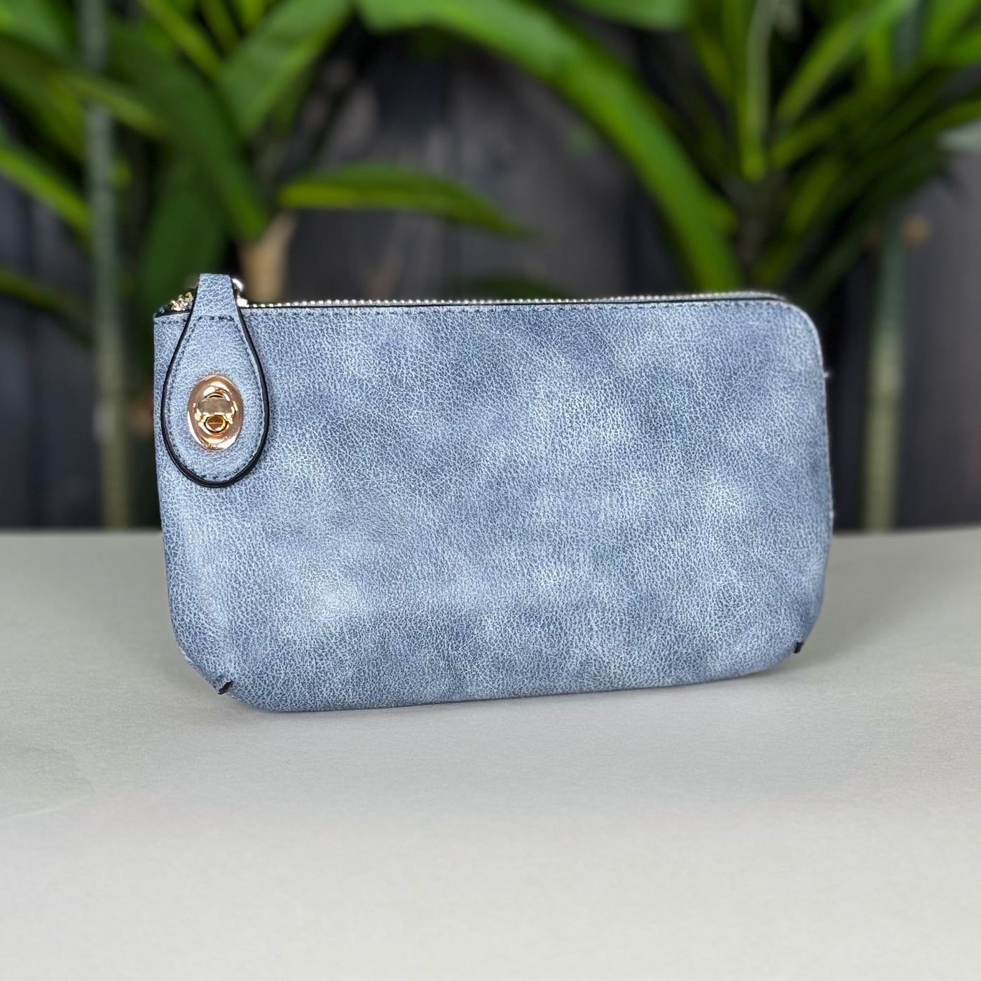 The Kendall Wristlet - Capri Blue