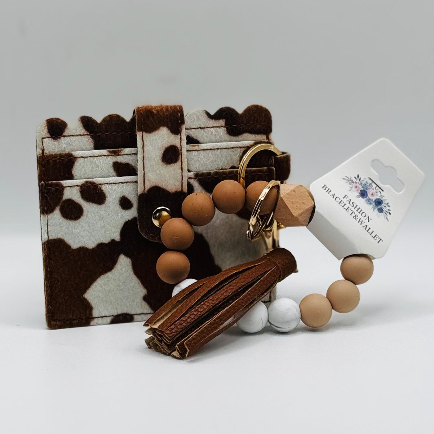 Wonderful Wristlets - Brown Cow