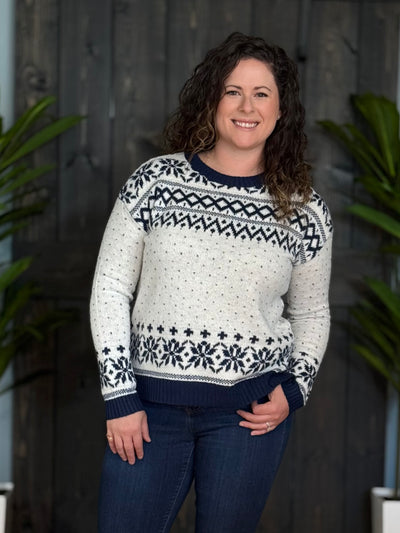 Ski Lodge Sweetheart Sweater