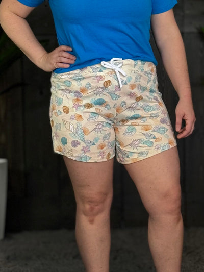 Sleepwear By Amanda Blu - Shells in the Sand Shorts