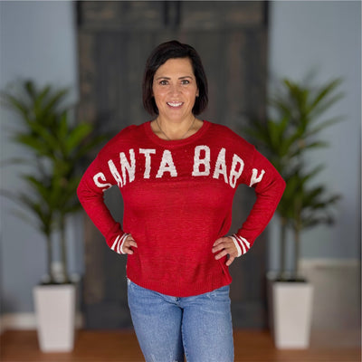 Sweaters By Simply Southern - Santa Baby