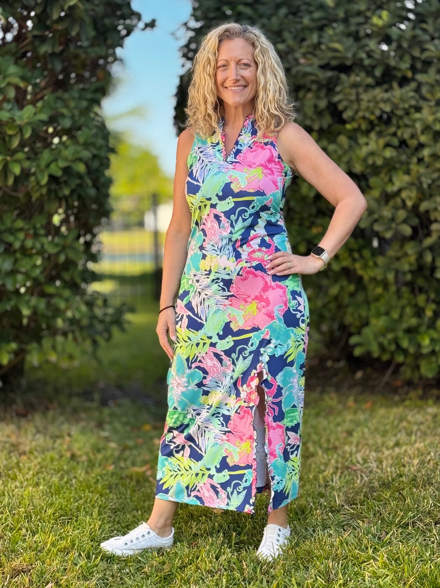 Jacin Maxi Dress By Ana Clare - Crabby