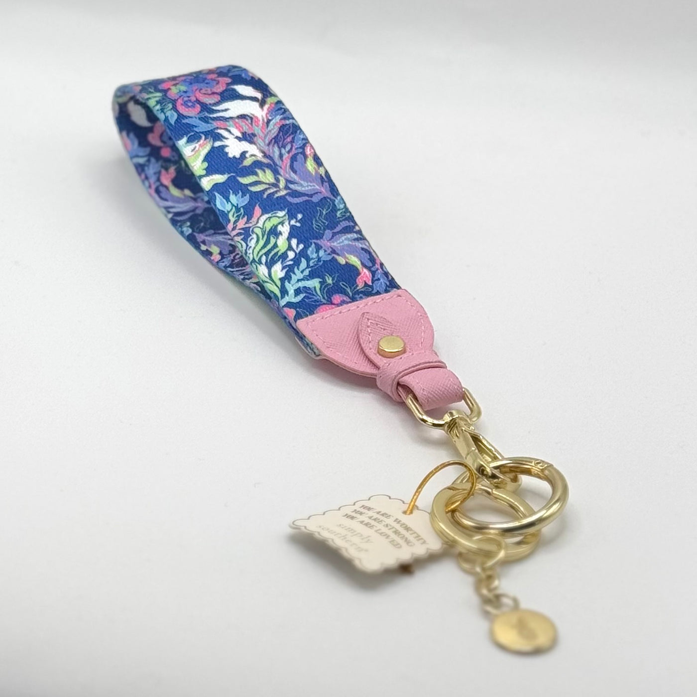 Accessories By Simply Southern - Key Fob / Watercolor Flower