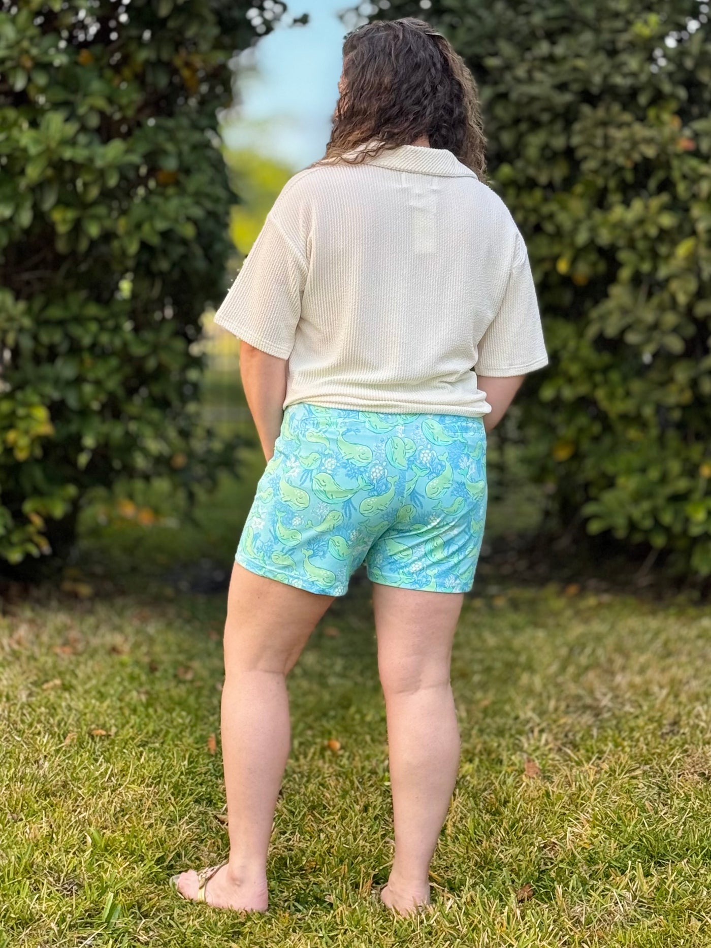 The Kendra Short By Simply Southern - Whales