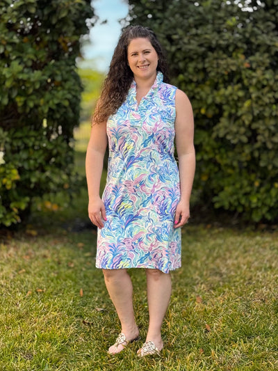 The Julia Dress By Simply Southern - Watercolor