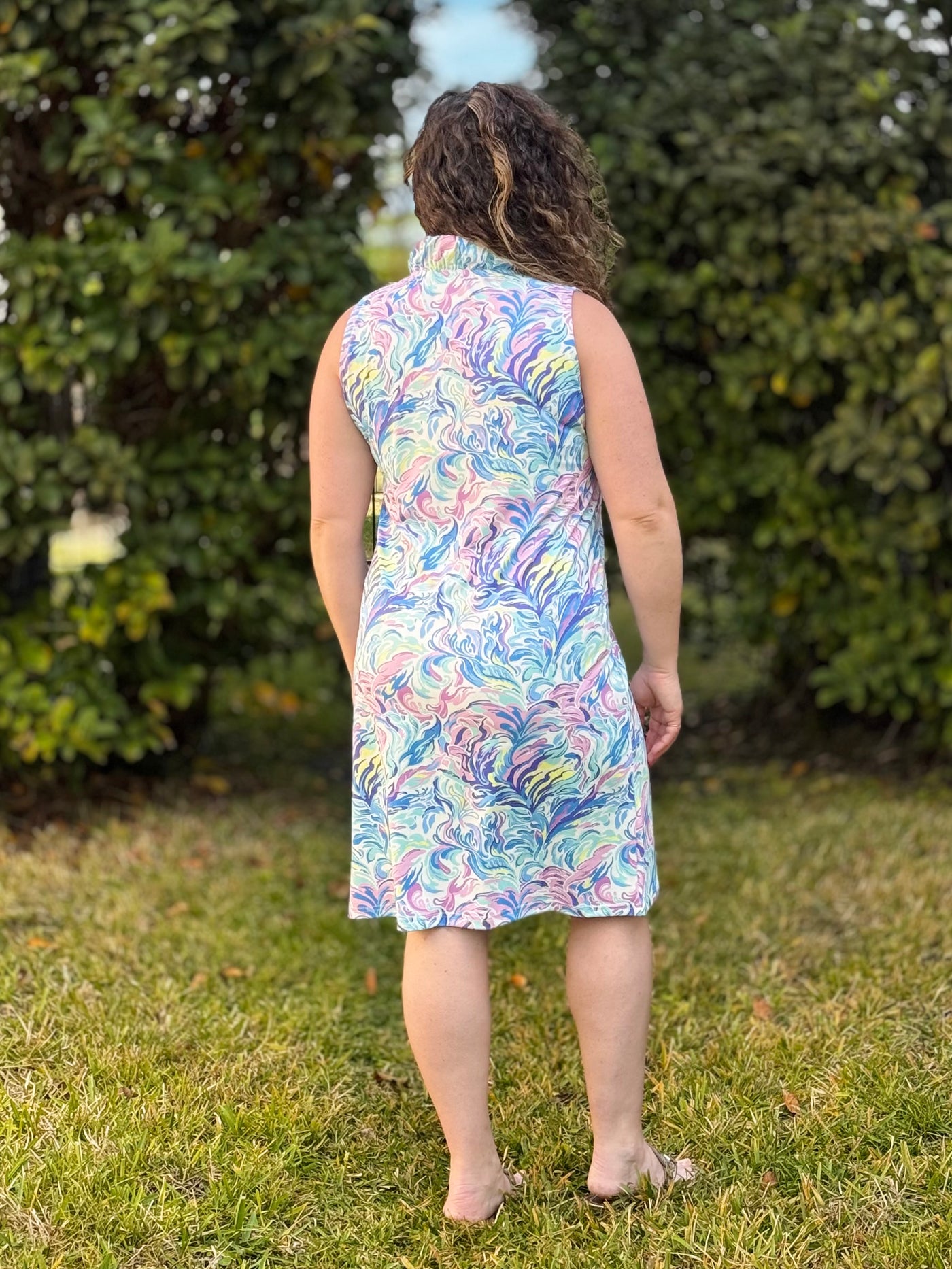 The Julia Dress By Simply Southern - Watercolor