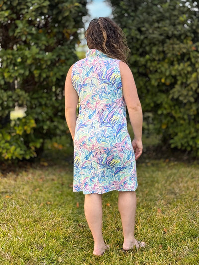 The Julia Dress By Simply Southern - Watercolor