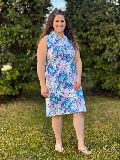 The Julia Dress By Simply Southern - Reef