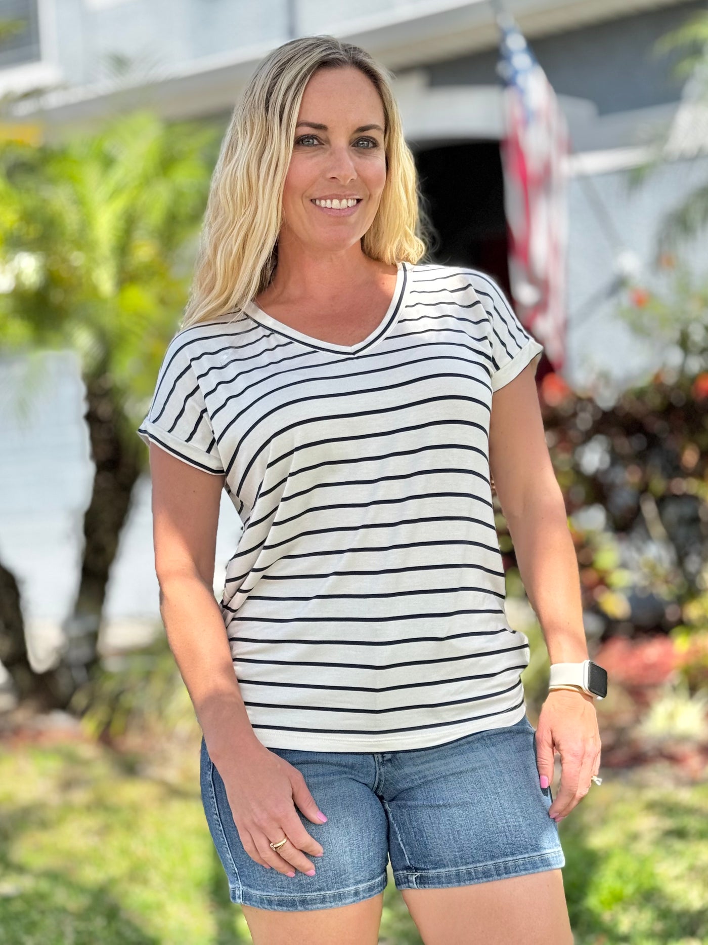 Sass And Stripes Top