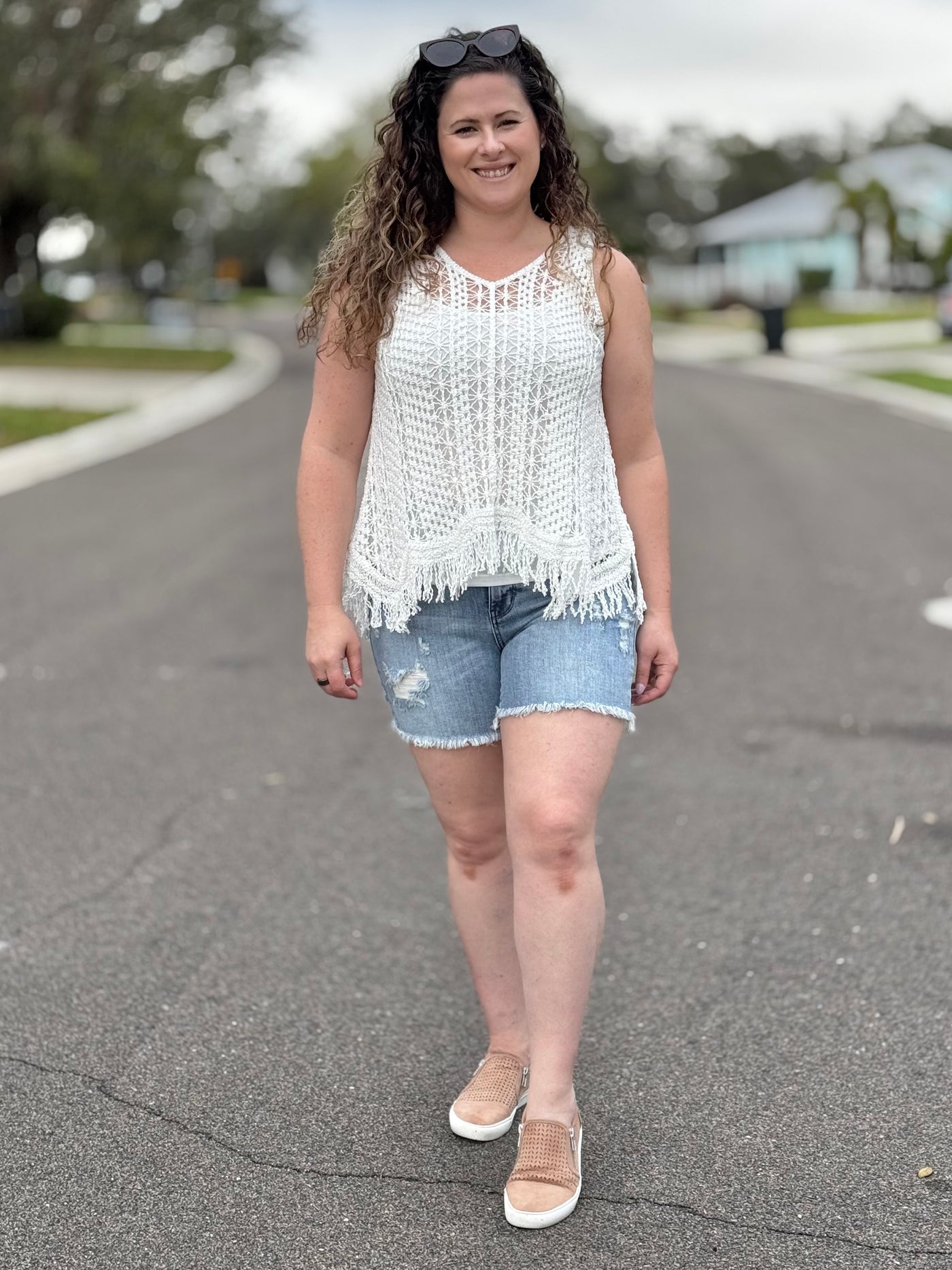 Toni Crochet Tank