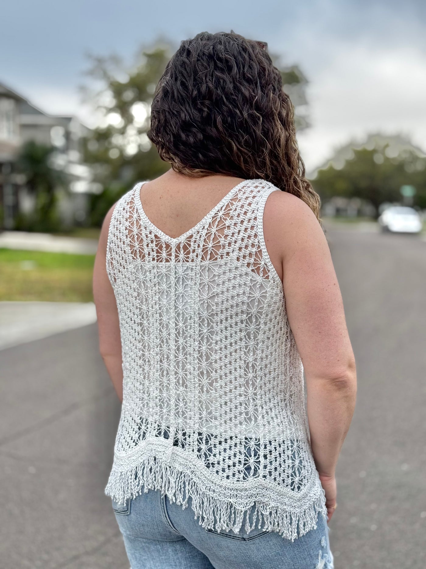 Toni Crochet Tank