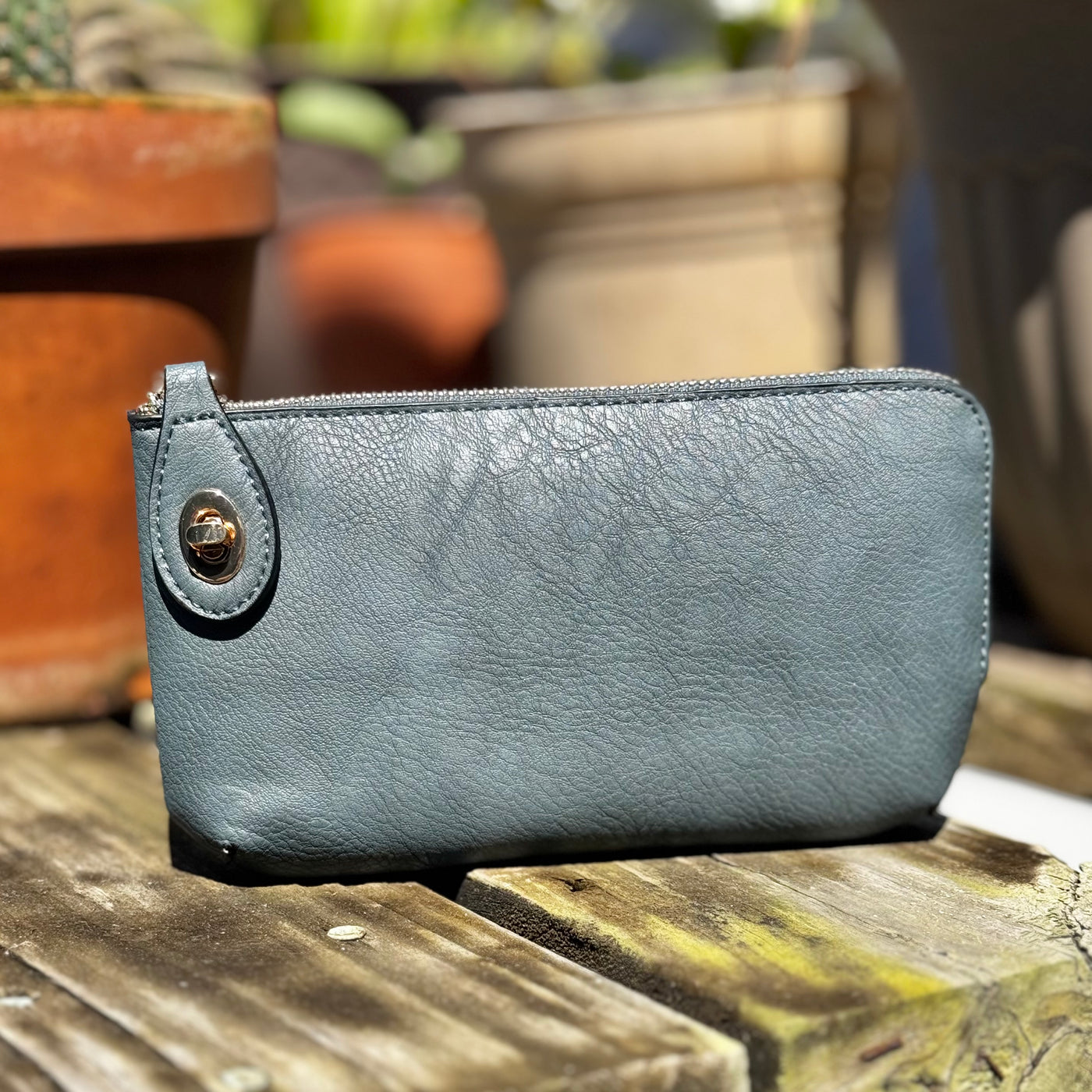 The Kendall Wristlet - Indigo