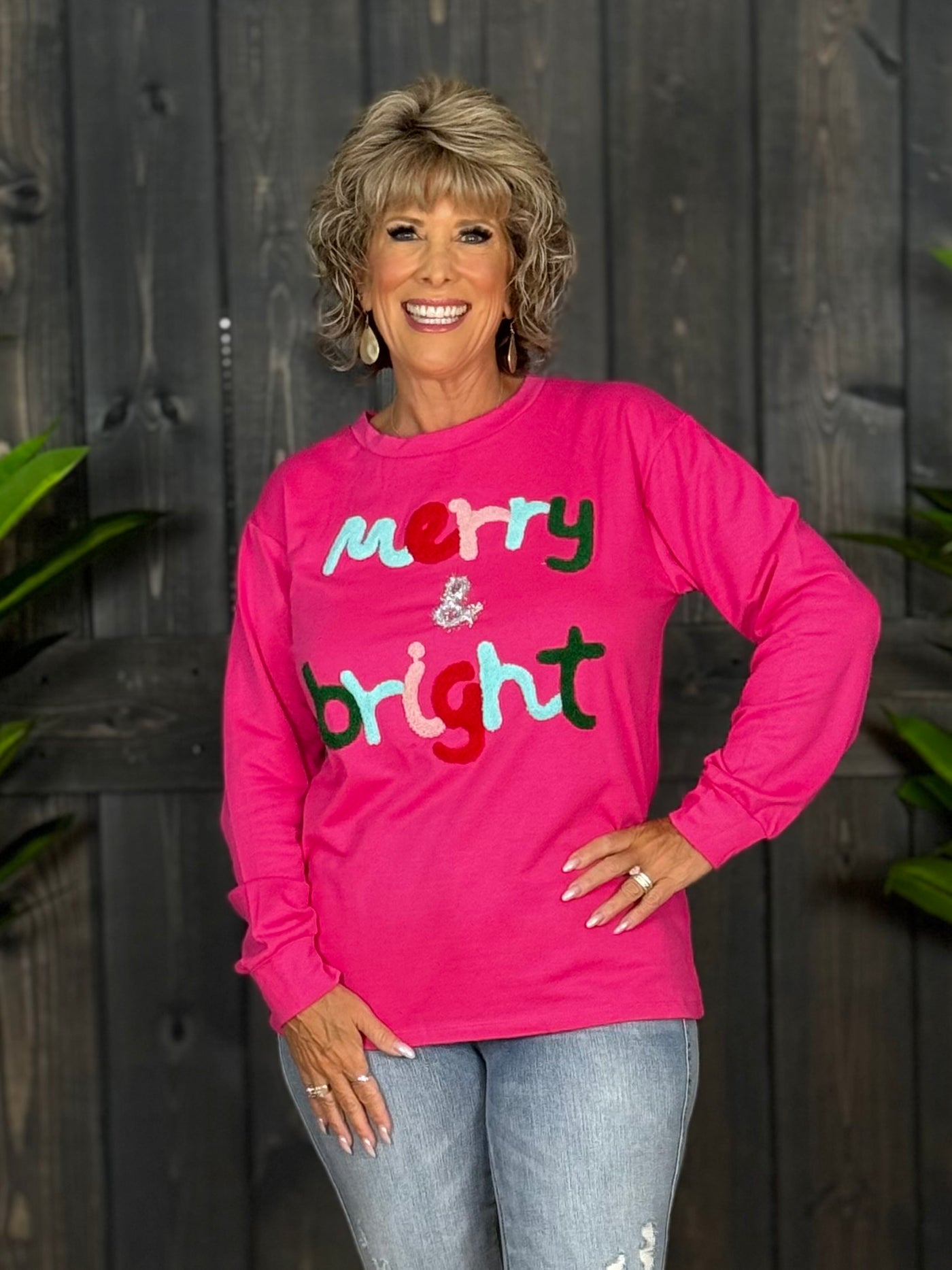 Holiday Sweatshirts By Southern Grace - Merry & Bright