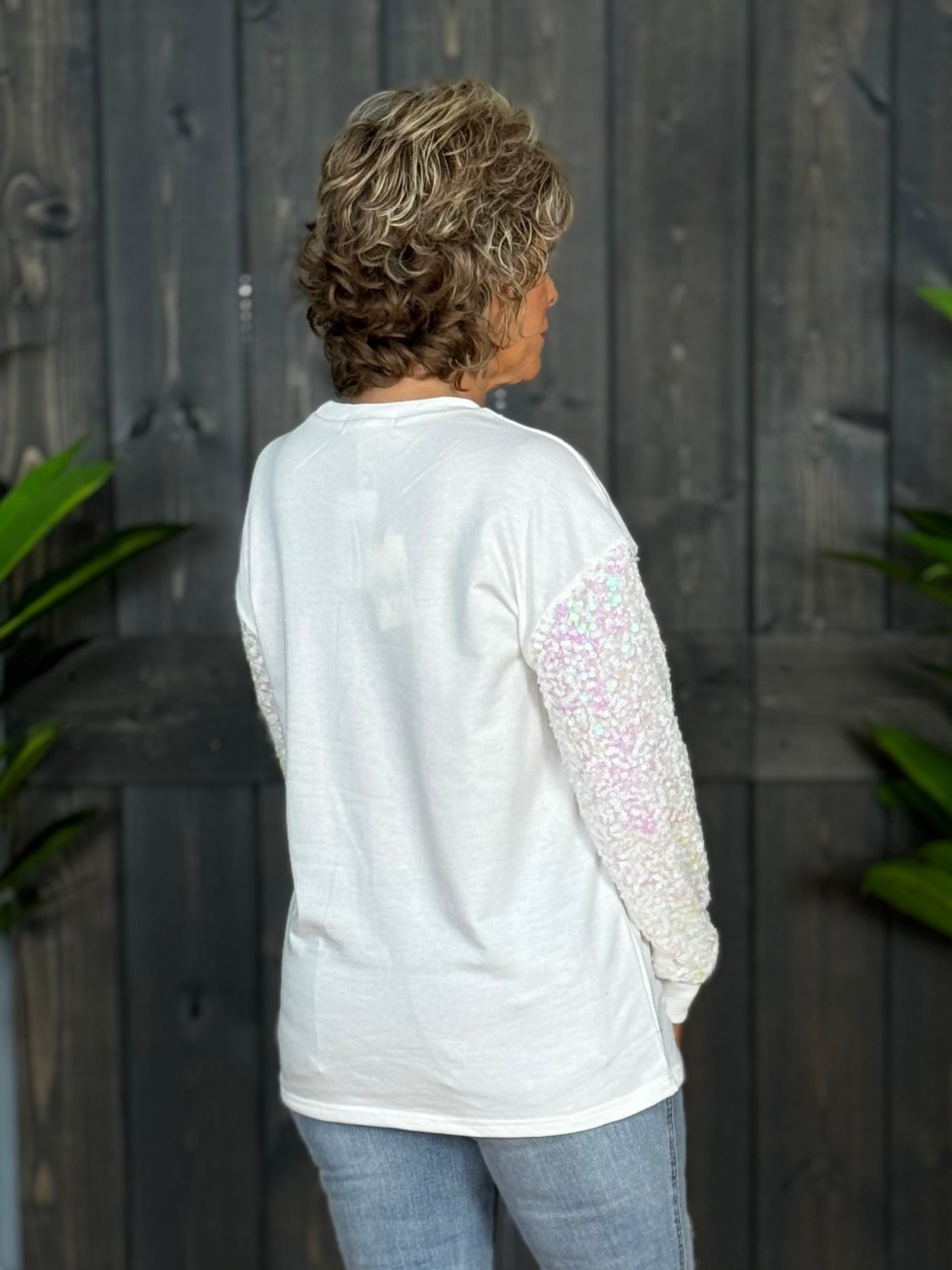 Holiday Sweatshirts By Southern Grace - Merry Sequin