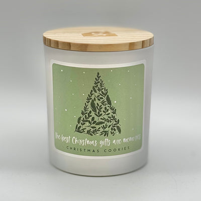 Winter Holiday Decor By Sincere Surroundings - Candle - Christmas Gifts Tree - Christmas Cookies