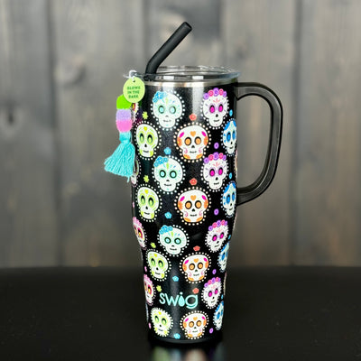 Swig Life Halloween Collection -Sugar Skulls Mega Mug 40oz