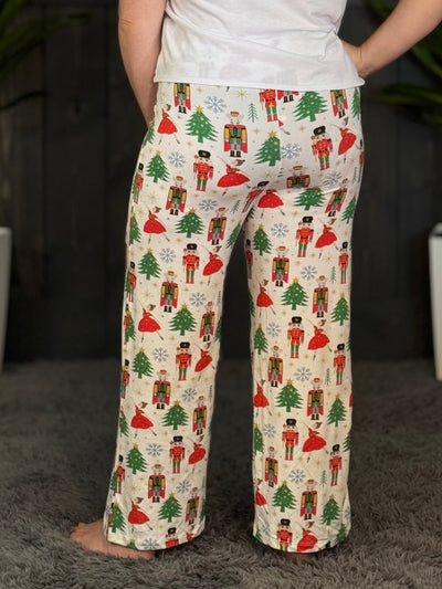 Holiday Lounge Wear By Amanda Blu - Nutcracker Pants