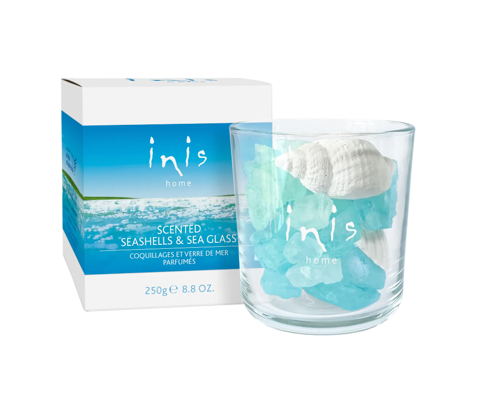 Inis Home Scented Seashells & Sea Glass