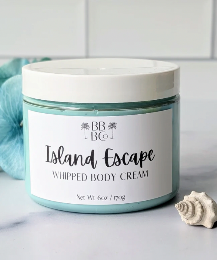 Beachy Bubbles Bath Co Whipped Body Cream