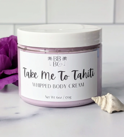 Beachy Bubbles Bath Co Whipped Body Cream