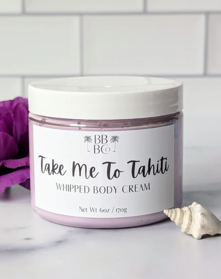 Beachy Bubbles Bath Co Whipped Body Cream