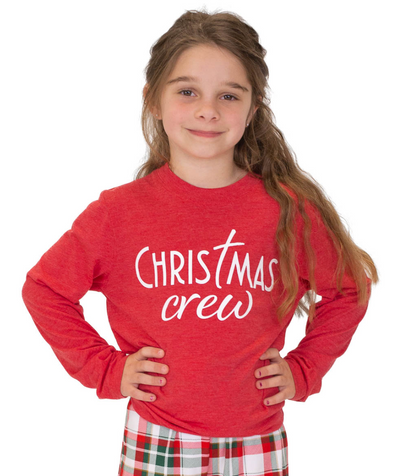 Holiday Family Loungewear By The Royal Standard - Christmas Crew - Youth Long Sleeve