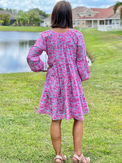 Let's Flamingle Dress By Simply Southern