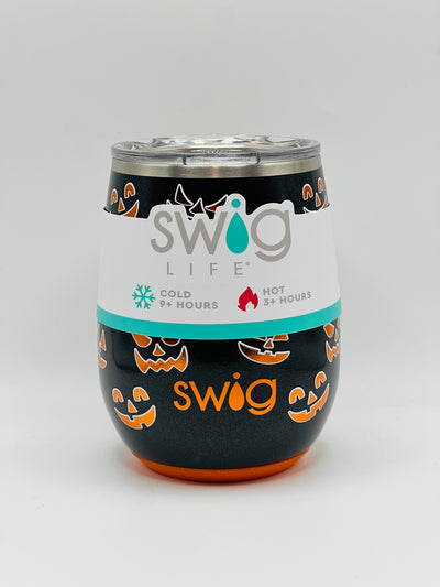 Swig Life Halloween Collection - Jeepers Creepers Stemless Wine Cup 14oz