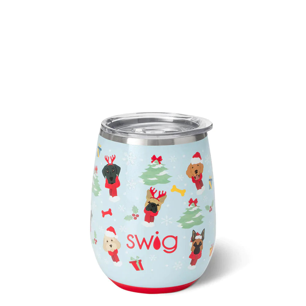 Swig Life Holiday Collection - Santa Paws Wine Cup 14OZ