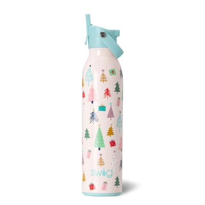 Swig Life Holiday Collection - Sugar Trees Flip + Sip Water Bottle (20oz)